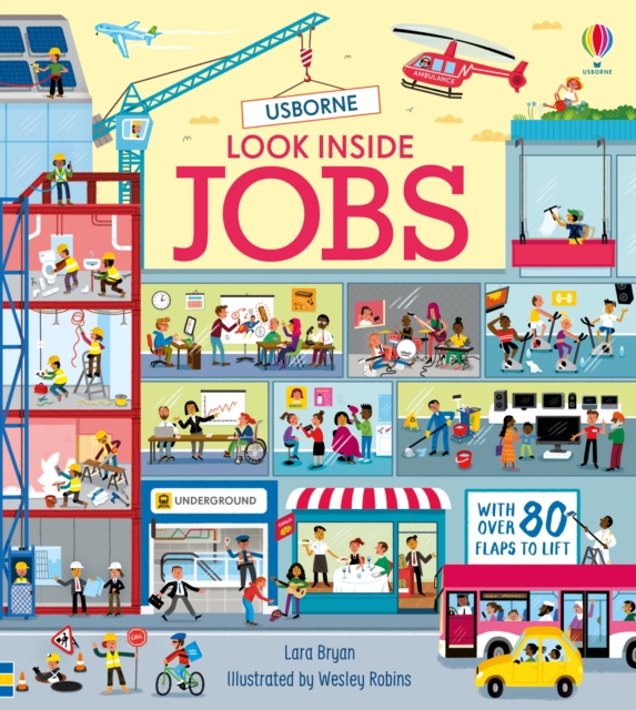 Look Inside Jobs, Board book Book