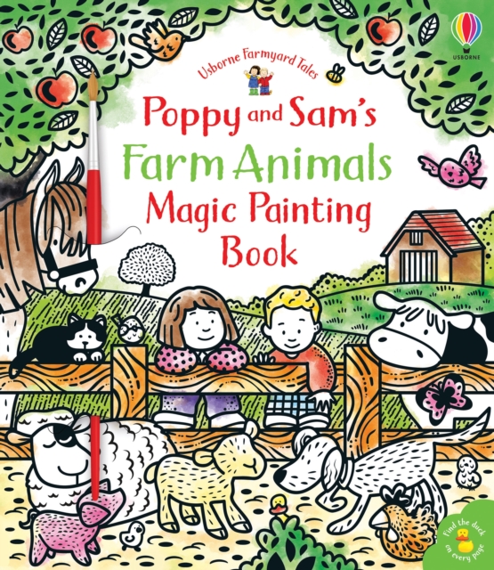 Poppy and Sam's Farm Animals Magic Painting Book, Paperback / softback Book