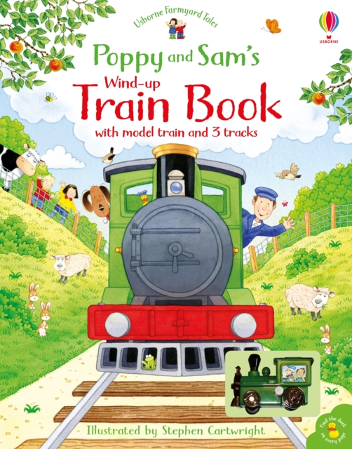 Poppy and Sam's Wind-up Train Book, Board book Book