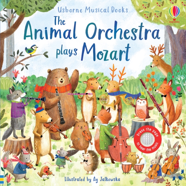 The Animal Orchestra Plays Mozart, Board book Book