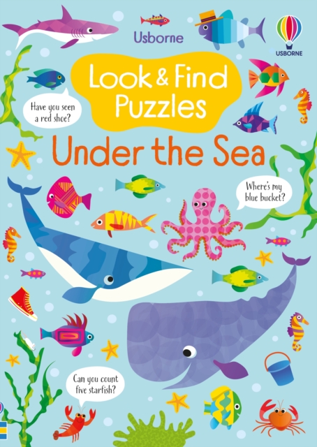 Look and Find Puzzles Under the Sea, Paperback / softback Book