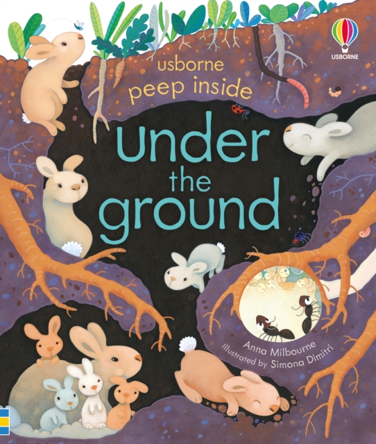 Peep Inside Under the Ground, Board book Book