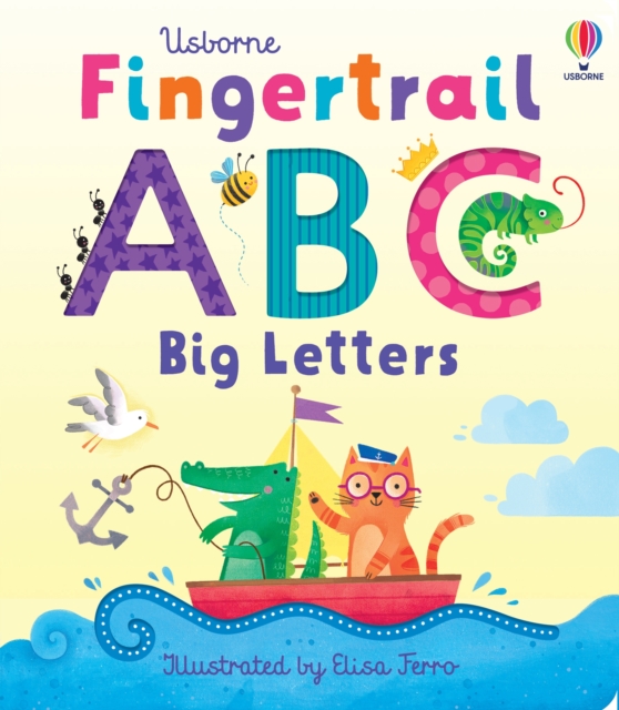 Fingertrail ABC Big Letters, Board book Book