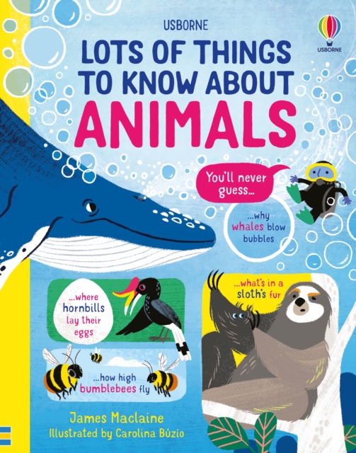 Lots of things to know about Animals, Hardback Book