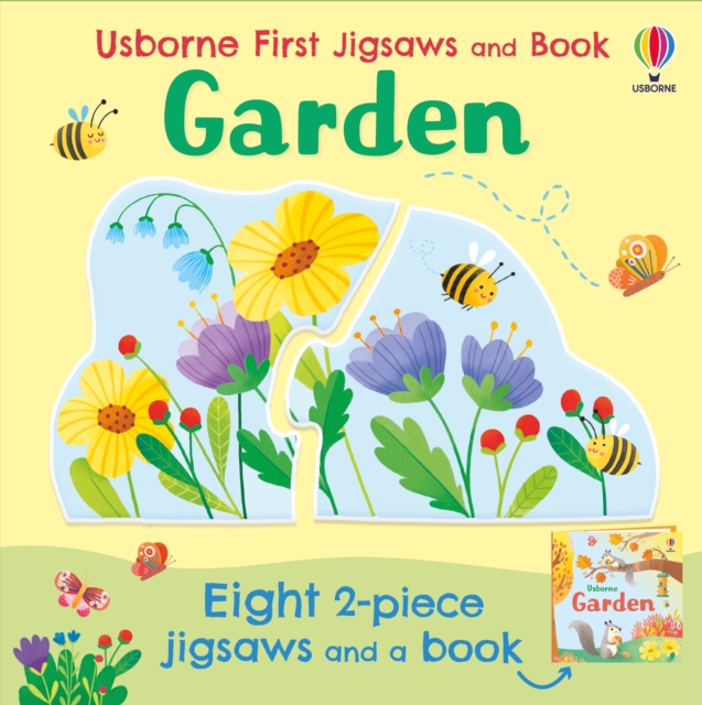 Usborne First Jigsaws And Book: Garden, Paperback / softback Book