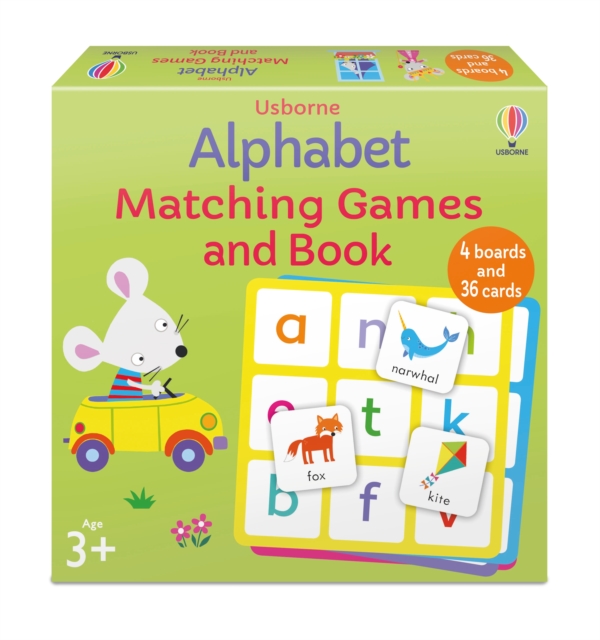 Alphabet Matching Games and Book, Game Book