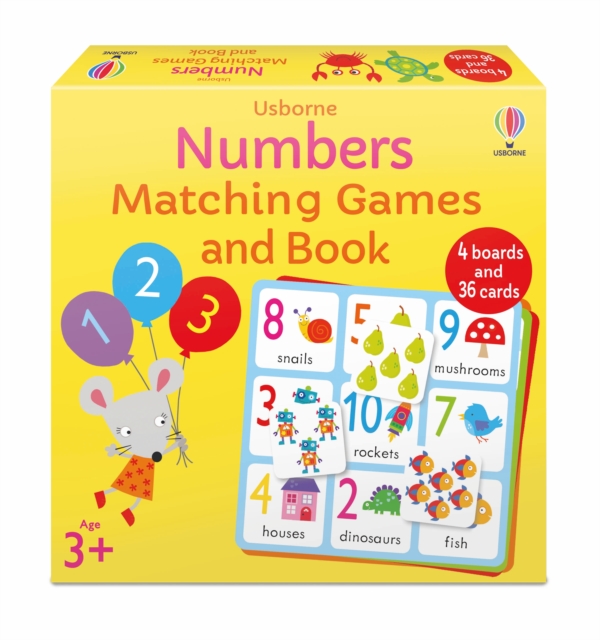 Numbers Matching Games and Book, Game Book