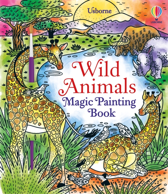Wild Animals Magic Painting Book, Paperback / softback Book