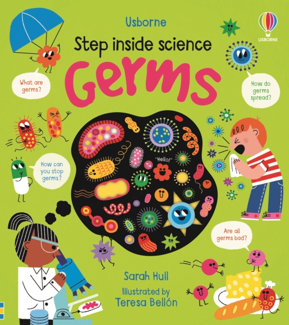 Step inside Science: Germs, Board book Book