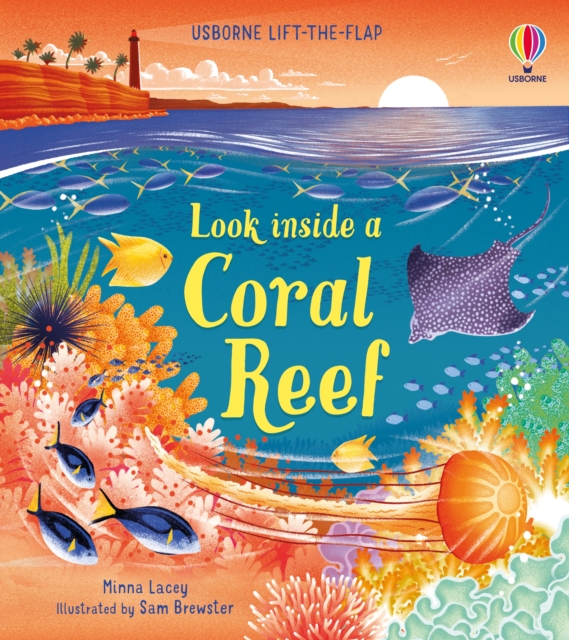 Look inside a Coral Reef, Board book Book