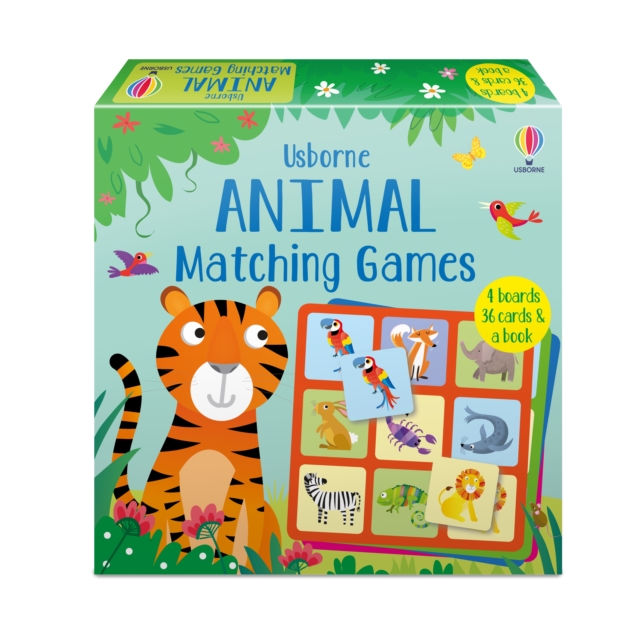 Animal Matching Games, Game Book