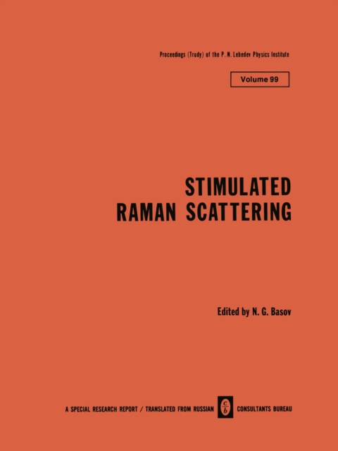 Stimulated Raman Scattering, PDF eBook