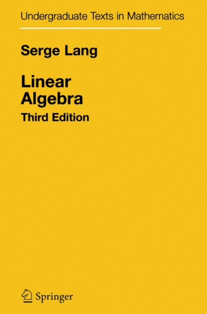 Linear Algebra, PDF eBook