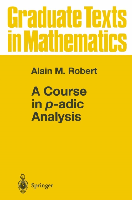 A Course in p-adic Analysis, PDF eBook