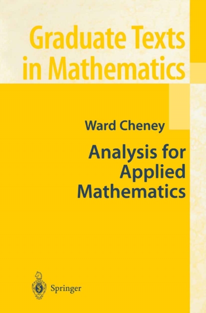 Analysis for Applied Mathematics, PDF eBook