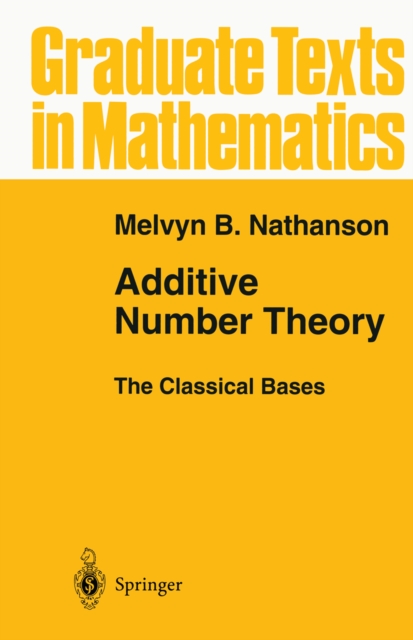 Additive Number Theory The Classical Bases, PDF eBook