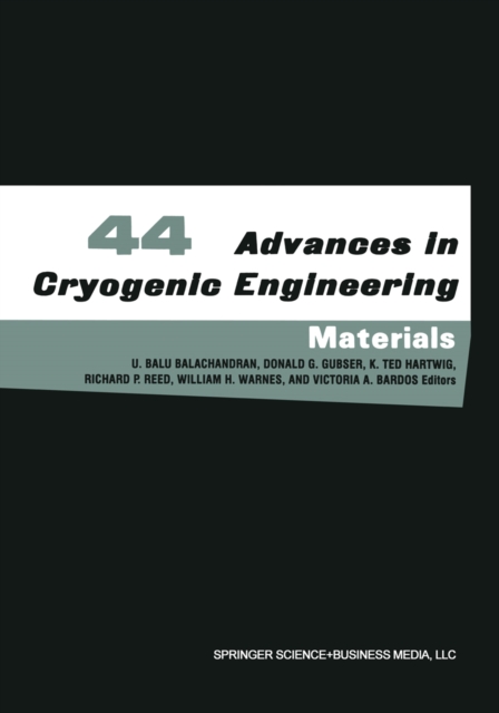 Advances in Cryogenic Engineering Materials, PDF eBook