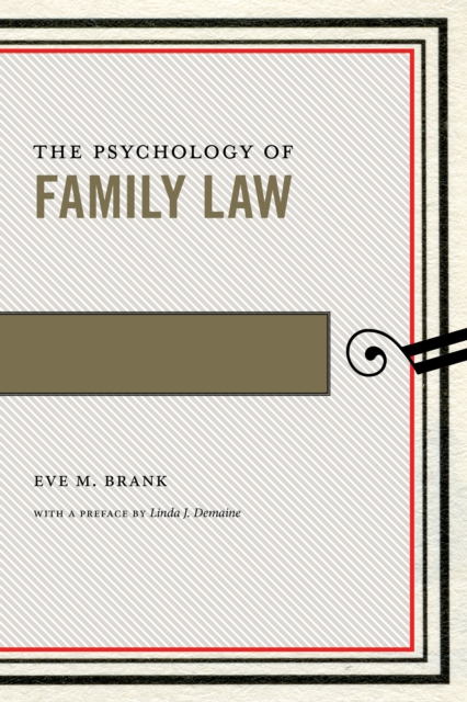 The Psychology of Family Law, EPUB eBook
