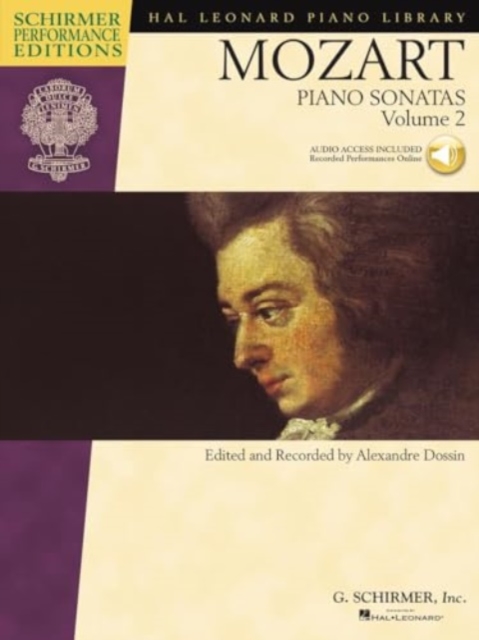 Piano Sonatas, Volume 2 : Schirmer Performance Editions, Book Book