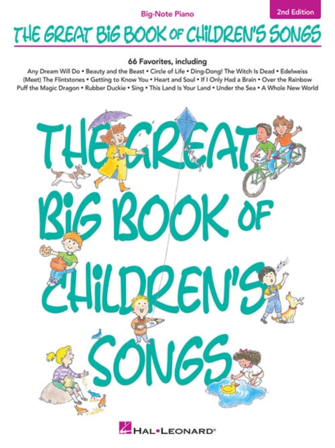 The Great Big Book of Children's Songs, Book Book