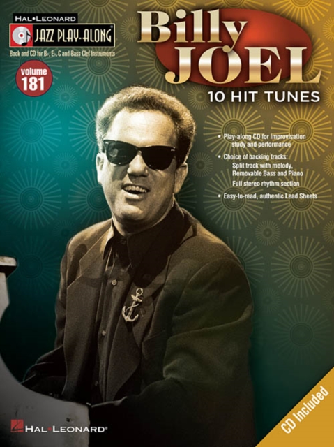 Billy Joel : Jazz Play-Along Volume 181, Undefined Book