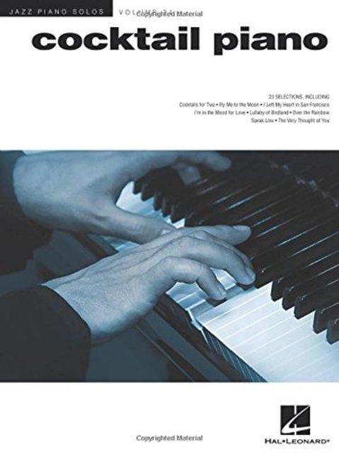 Cocktail Piano : Jazz Piano Solos Series Volume 31, Book Book