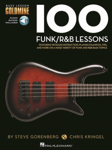 100 Funk/R&B Lessons : Bass Lesson Goldmine Series, Book Book
