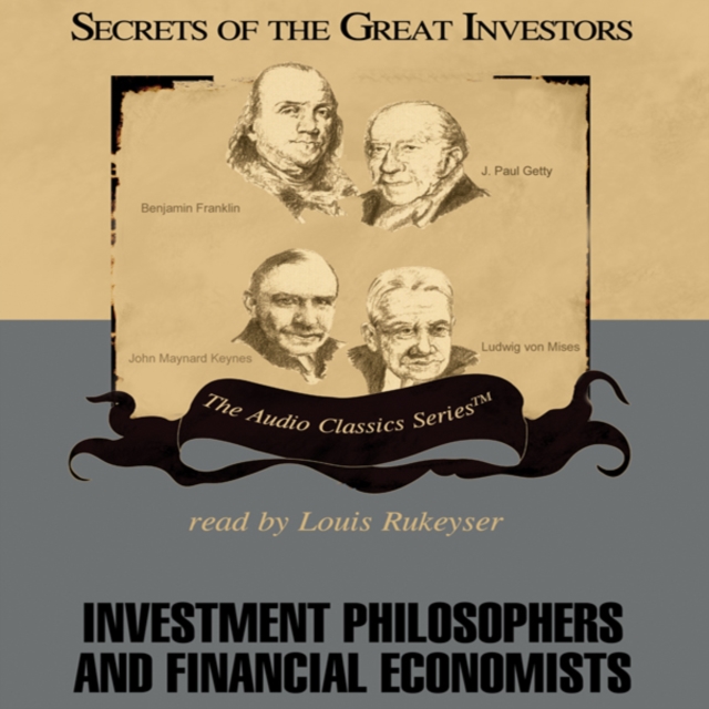 Investment Philosophers and Financial Economists, eAudiobook MP3 eaudioBook