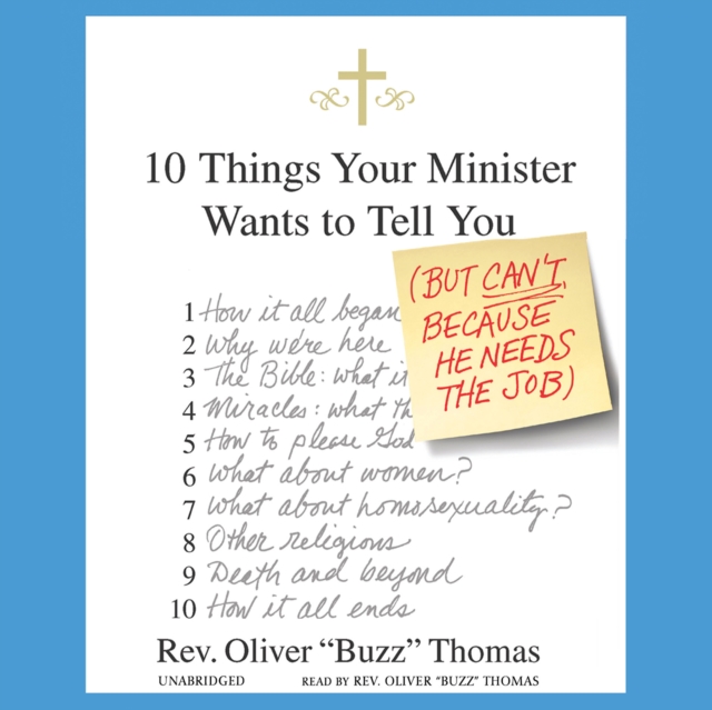 10 Things Your Minister Wants to Tell You, eAudiobook MP3 eaudioBook