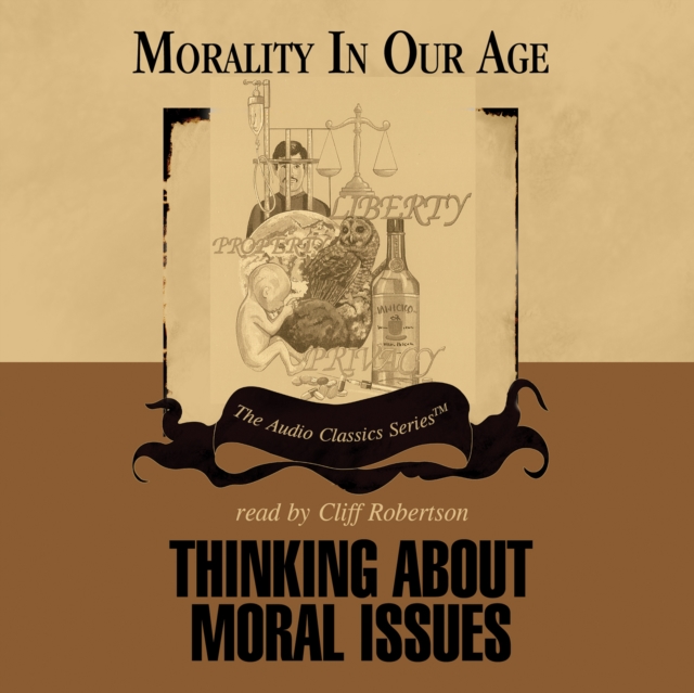 Thinking about Moral Issues, eAudiobook MP3 eaudioBook