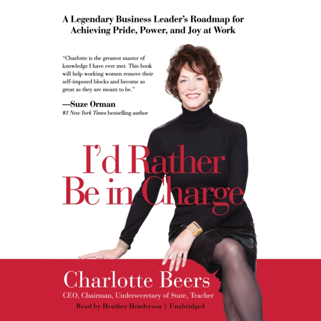 I'd Rather Be in Charge, eAudiobook MP3 eaudioBook