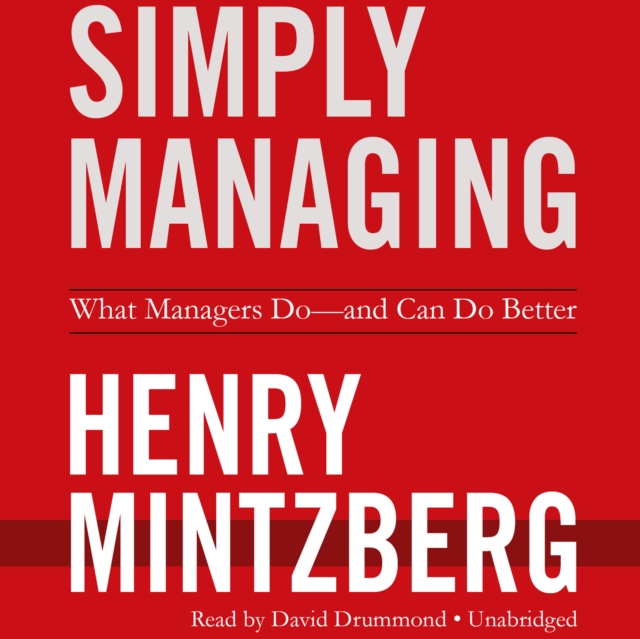 Simply Managing, eAudiobook MP3 eaudioBook