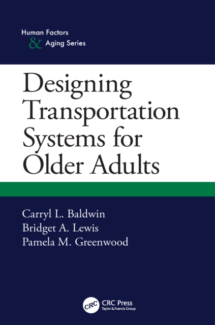 Designing Transportation Systems for Older Adults, PDF eBook