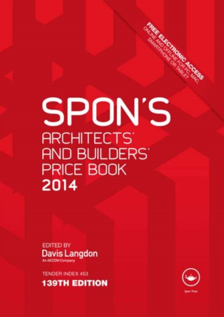 Spon's Architects' and Builders' Price Book 2014, PDF eBook