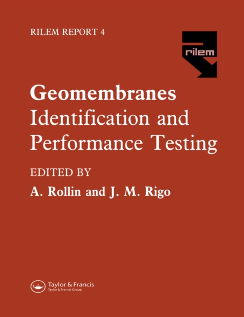 Geomembranes - Identification and Performance Testing, PDF eBook