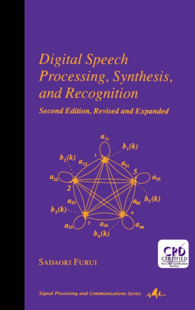 Digital Speech Processing : Synthesis, and Recognition, Second Edition,, PDF eBook