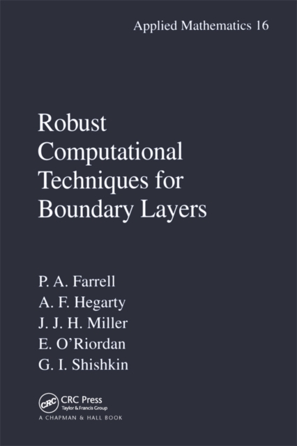 Robust Computational Techniques for Boundary Layers, PDF eBook