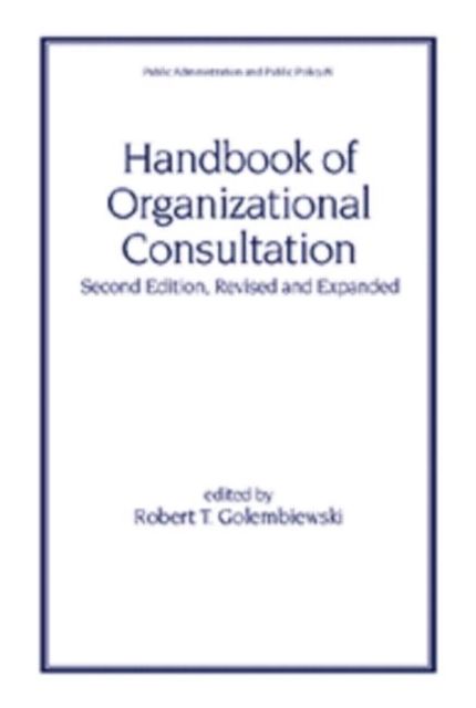 Handbook of Organizational Consultation, Second Editon, PDF eBook