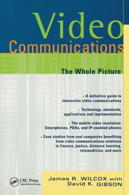 Video Communications : The Whole Picture, PDF eBook