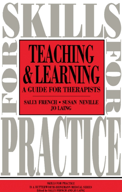 Teaching and Learning : A Guide for Therapists, PDF eBook