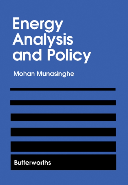 Energy Analysis and Policy : Selected Works, EPUB eBook