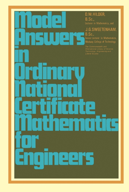 Model Answers in Ordinary National Certificate Mathematics for Engineers, EPUB eBook