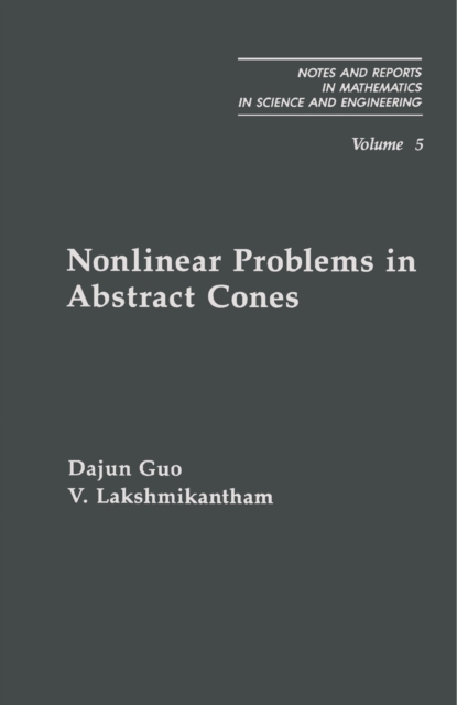 Nonlinear Problems in Abstract Cones, PDF eBook