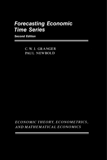 Forecasting Economic Time Series, PDF eBook