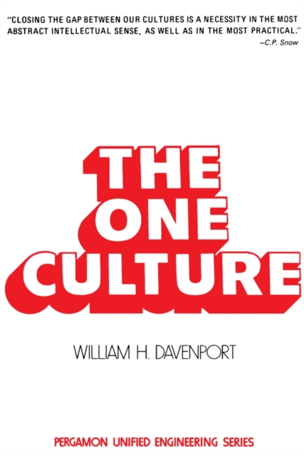 The One Culture, PDF eBook