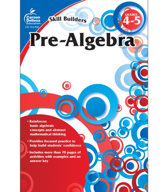 Pre-Algebra, Grades 4 - 5, PDF eBook