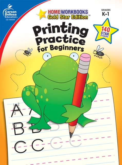 Printing Practice for Beginners, Grades K - 1, PDF eBook