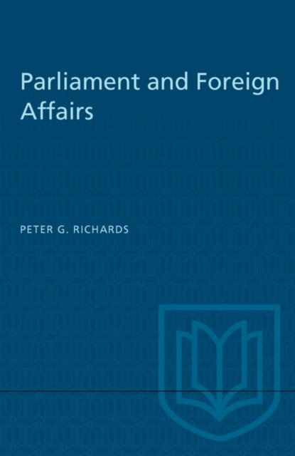 Parliament and Foreign Affairs, PDF eBook