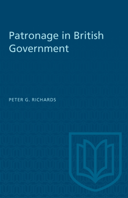 Patronage in British Government, PDF eBook
