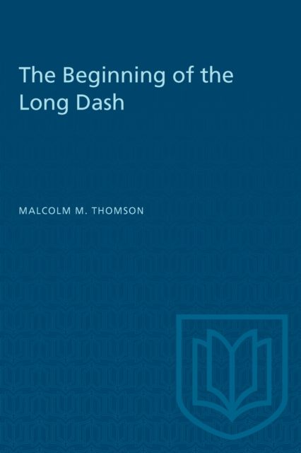 The Beginning of the Long Dash, PDF eBook